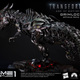 Illustration for article titled Glorious Grimlock and Optimus Prime Statue